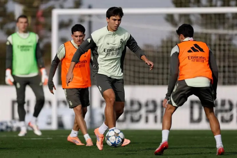 پسر اسطوره فقید رئال در تمرین: وضعیت قرمز!